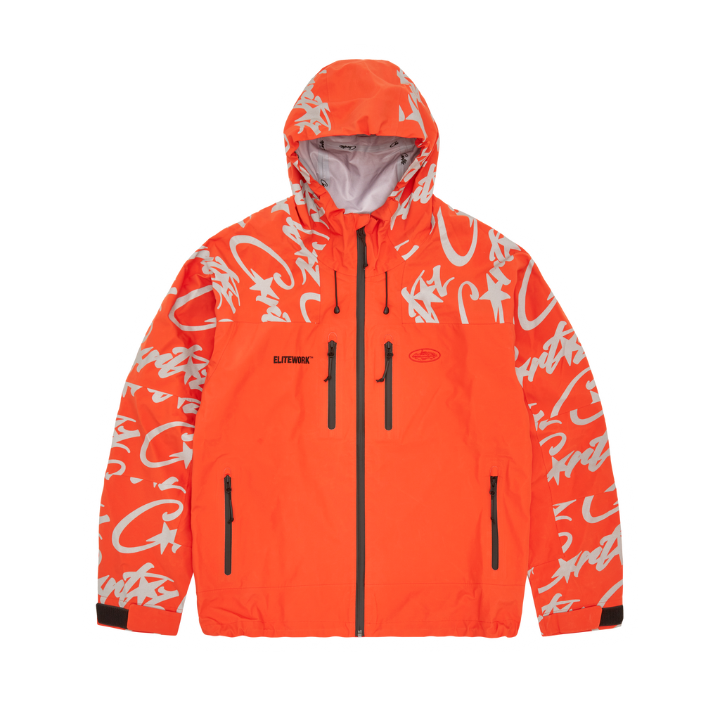 ELITEWORK™ WATERPROOF SHELL JACKET [ORANGE] CRTZRTW
