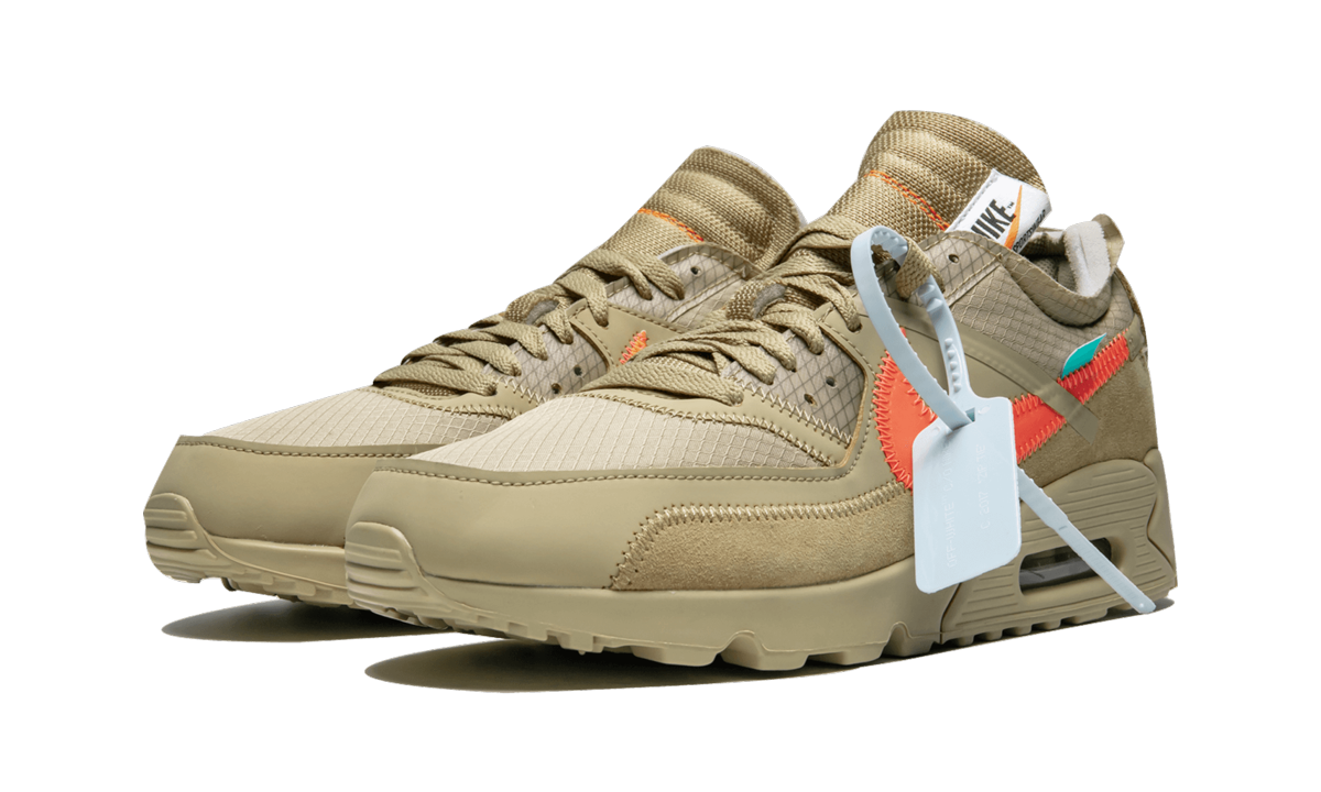 Nike The 10: Air Max 90 "Off-White / Desert Ore" AA7293 200