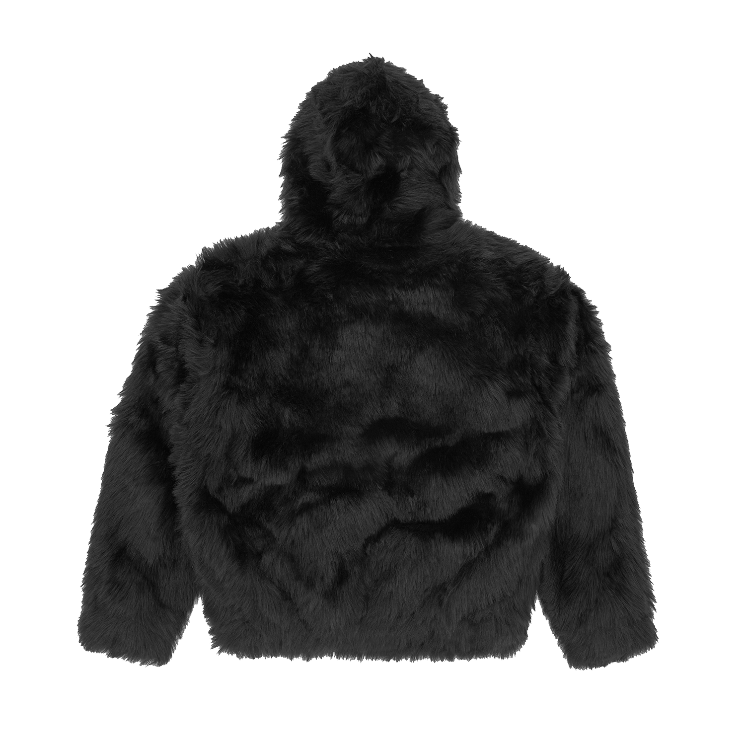 HOODED FUR JACKET [BLACK] CRTZRTW