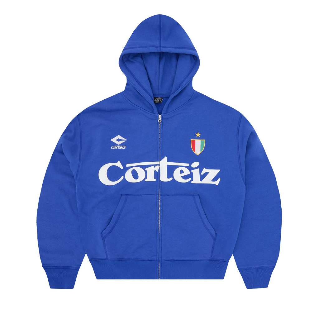 GHINI ZIP HOODIE [ROYAL BLUE] CRTZRTW