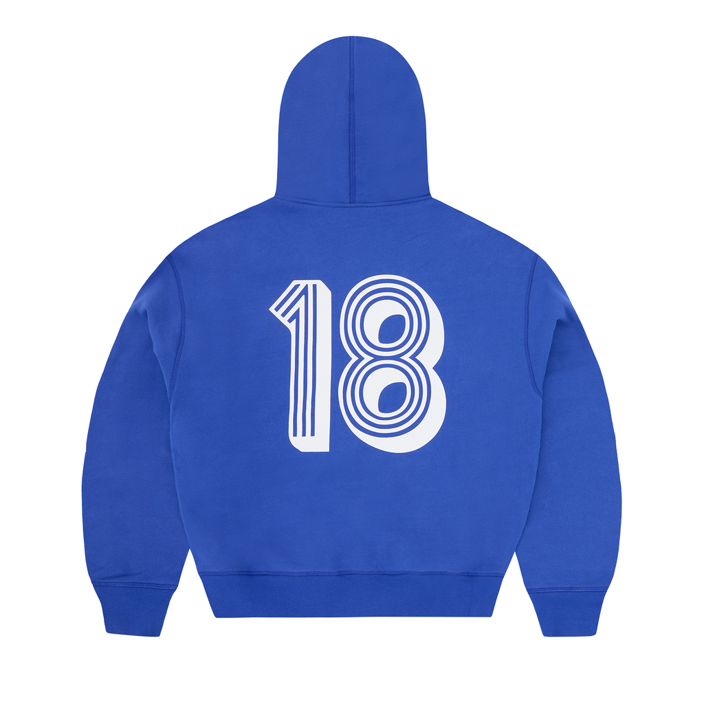 GHINI ZIP HOODIE [ROYAL BLUE] CRTZRTW