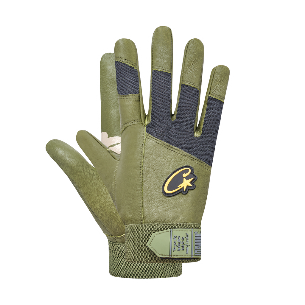 LEATHER GLOVES [GUTTA GREEN] CRTZRTW