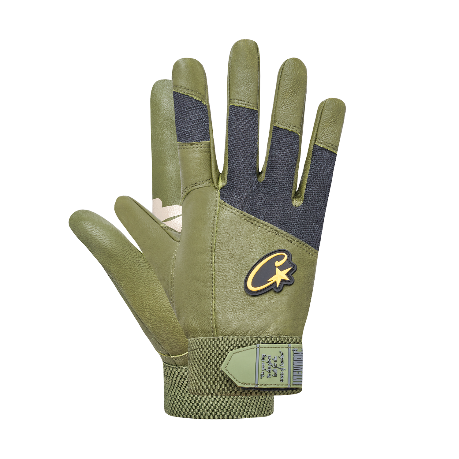 LEATHER GLOVES [GUTTA GREEN] CRTZRTW