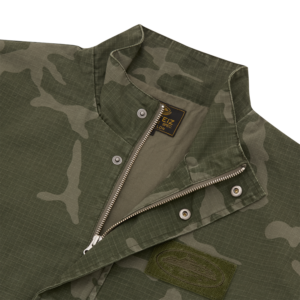 GUERILLAZ JACKET [GREEN CAMO] CRTZRTW