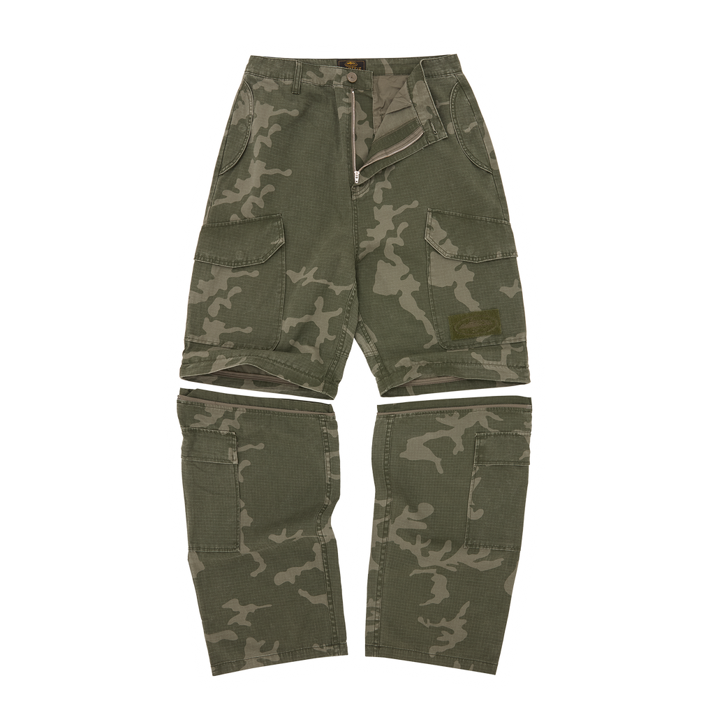 GUERILLAZ CONVERTIBLE PANT [GREEN CAMO] CRTZRTW
