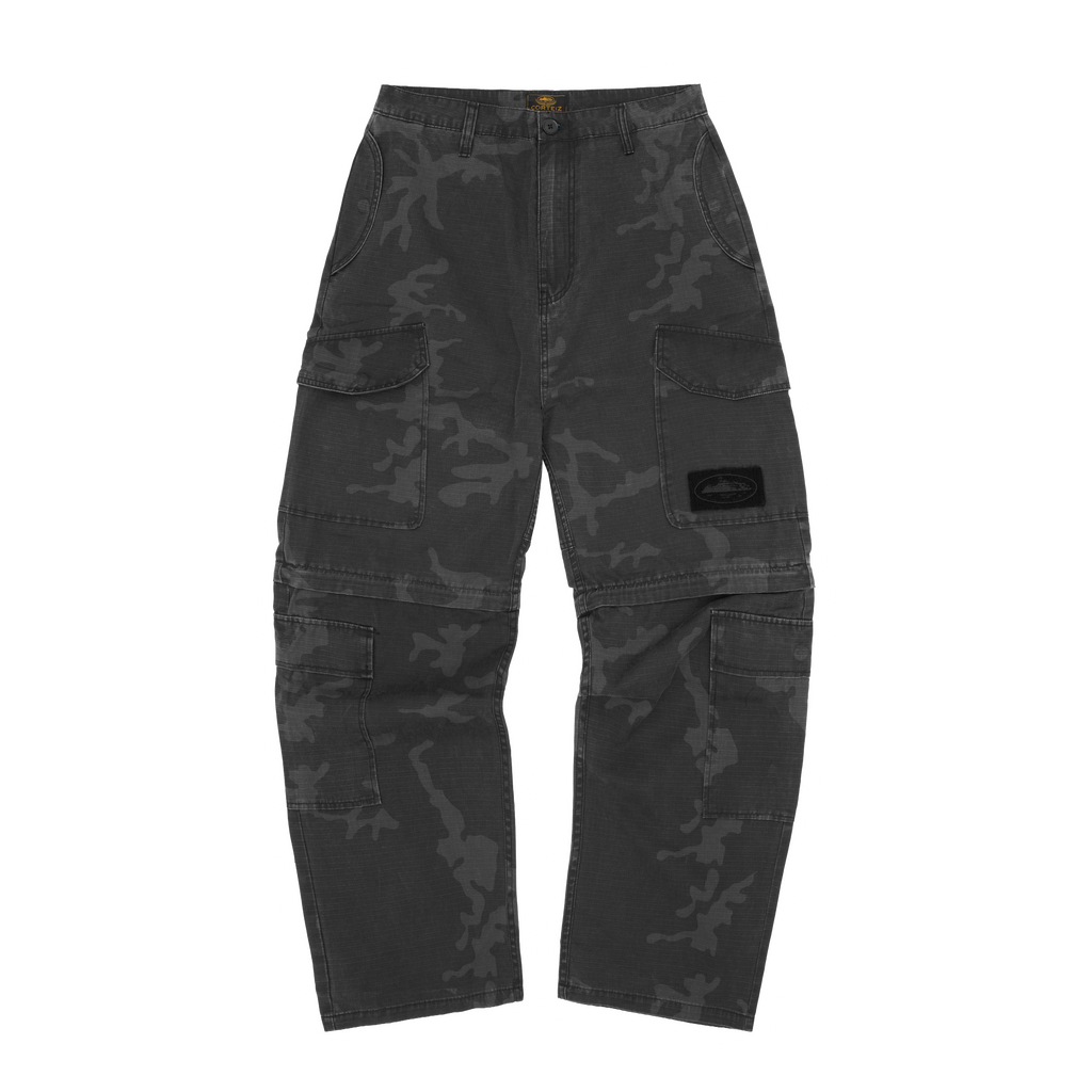 GUERILLAZ CONVERTIBLE PANT [BLACK CAMO] CRTZRTW