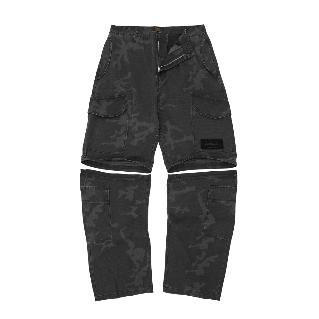 GUERILLAZ CONVERTIBLE PANT [BLACK CAMO] CRTZRTW