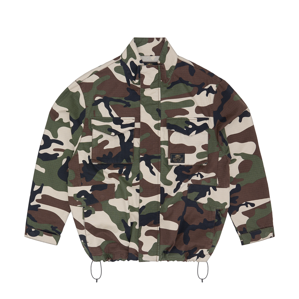 GUERILLAZ FIELD JACKET [WOODLAND CAMO] CRTZRTW