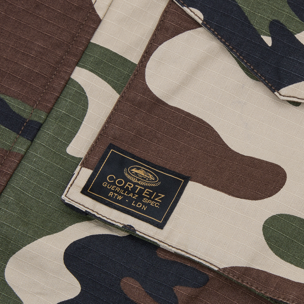 GUERILLAZ FIELD JACKET [WOODLAND CAMO] CRTZRTW