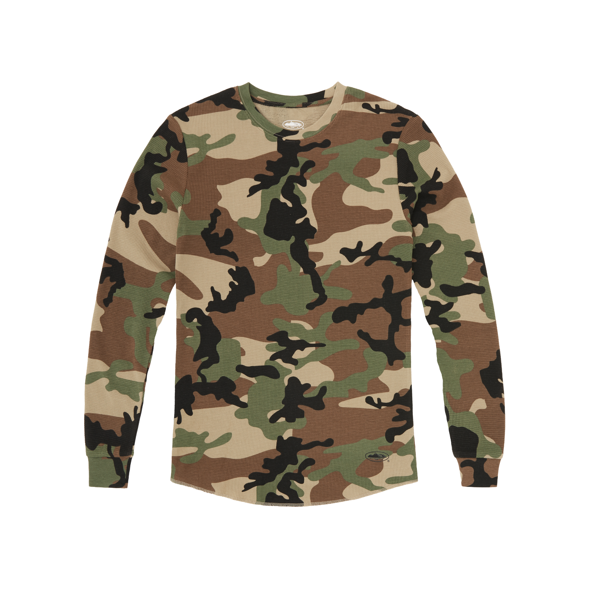 Corteiz GUERILLAZ THERMAL LS TEE [WOODLAND CAMO] CRTZRTW