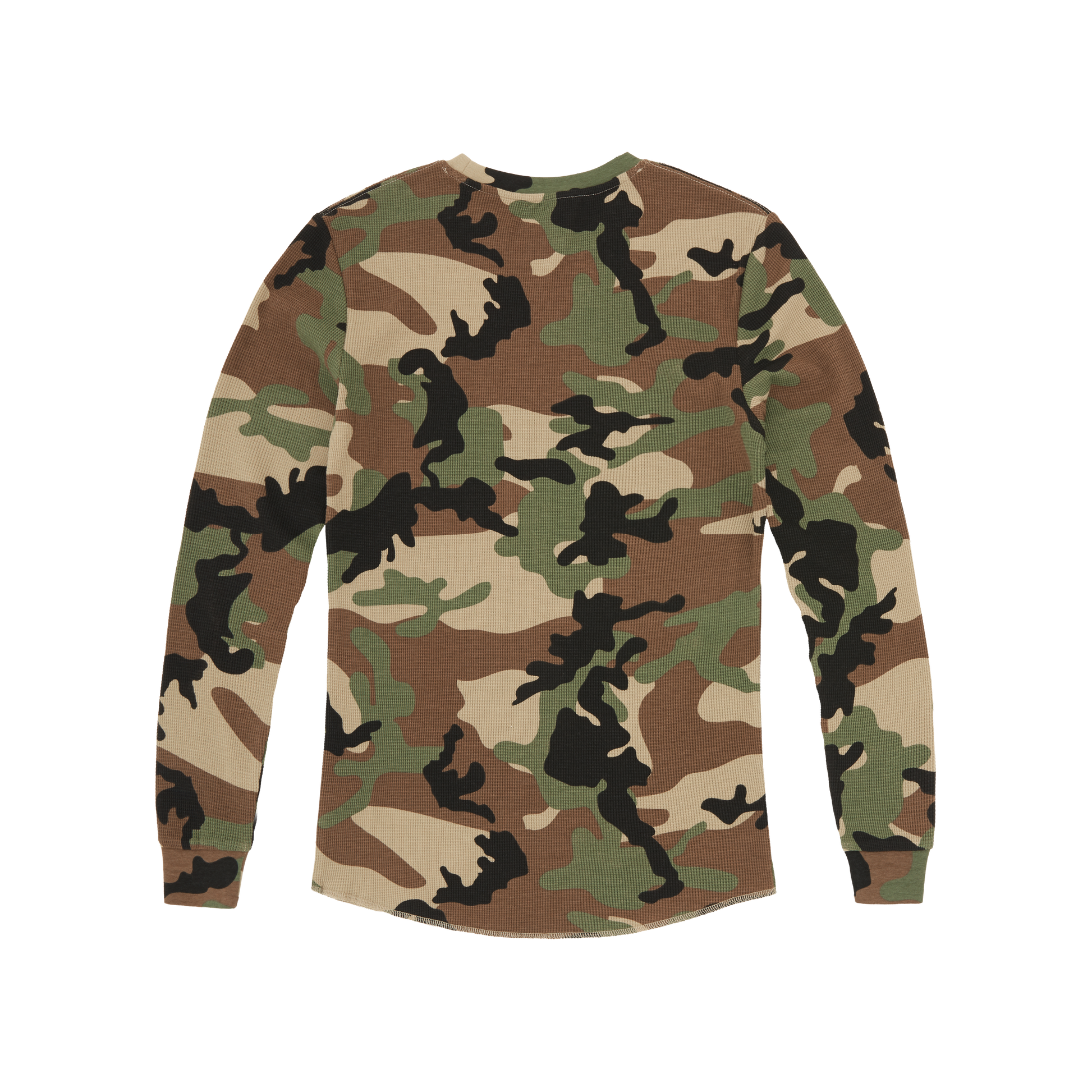 Corteiz GUERILLAZ THERMAL LS TEE [WOODLAND CAMO] CRTZRTW