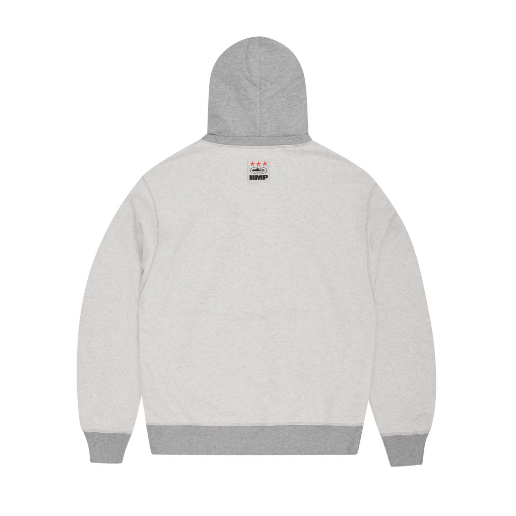HMP CONTRAST HOODIE [HEATHER GREY] CRTZRTW