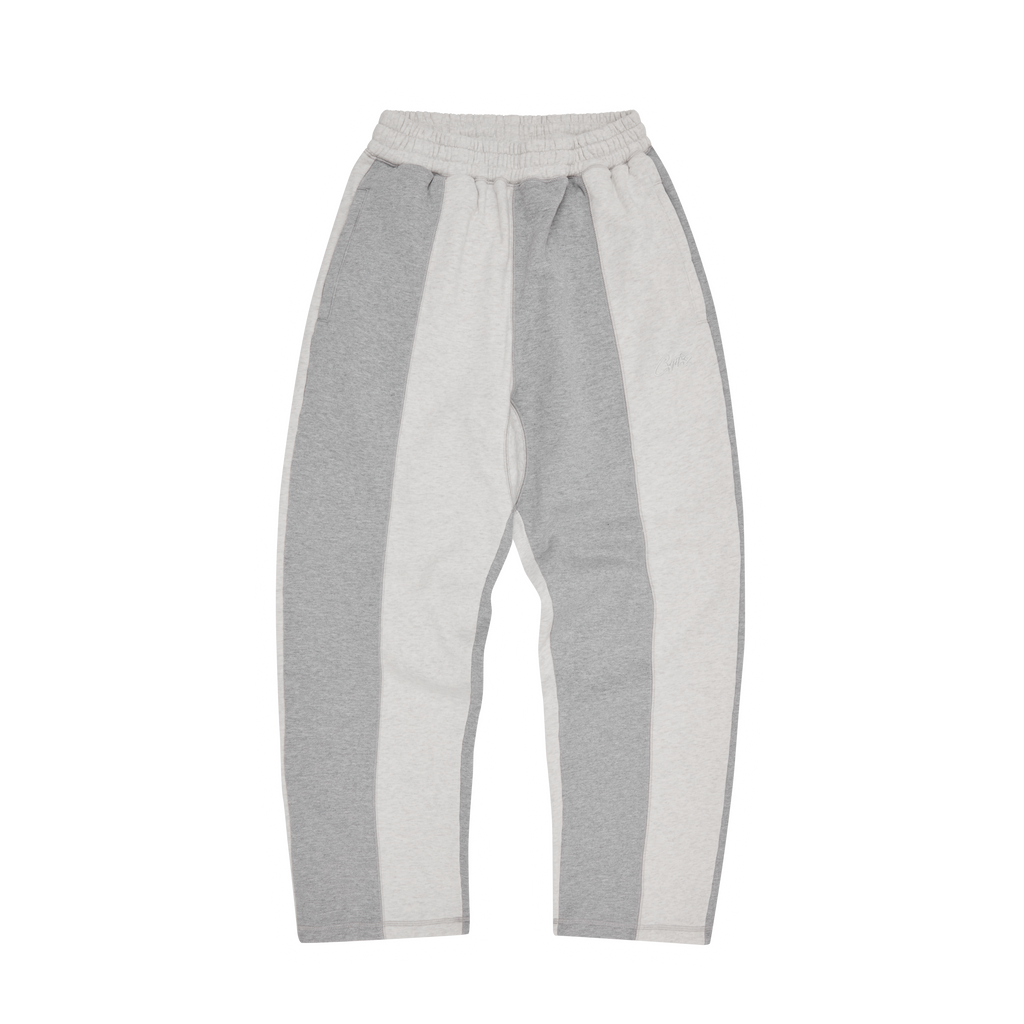 HMP CONTRAST OPEN HEM SWEATPANT [HEATHER GREY] CRTZRTW