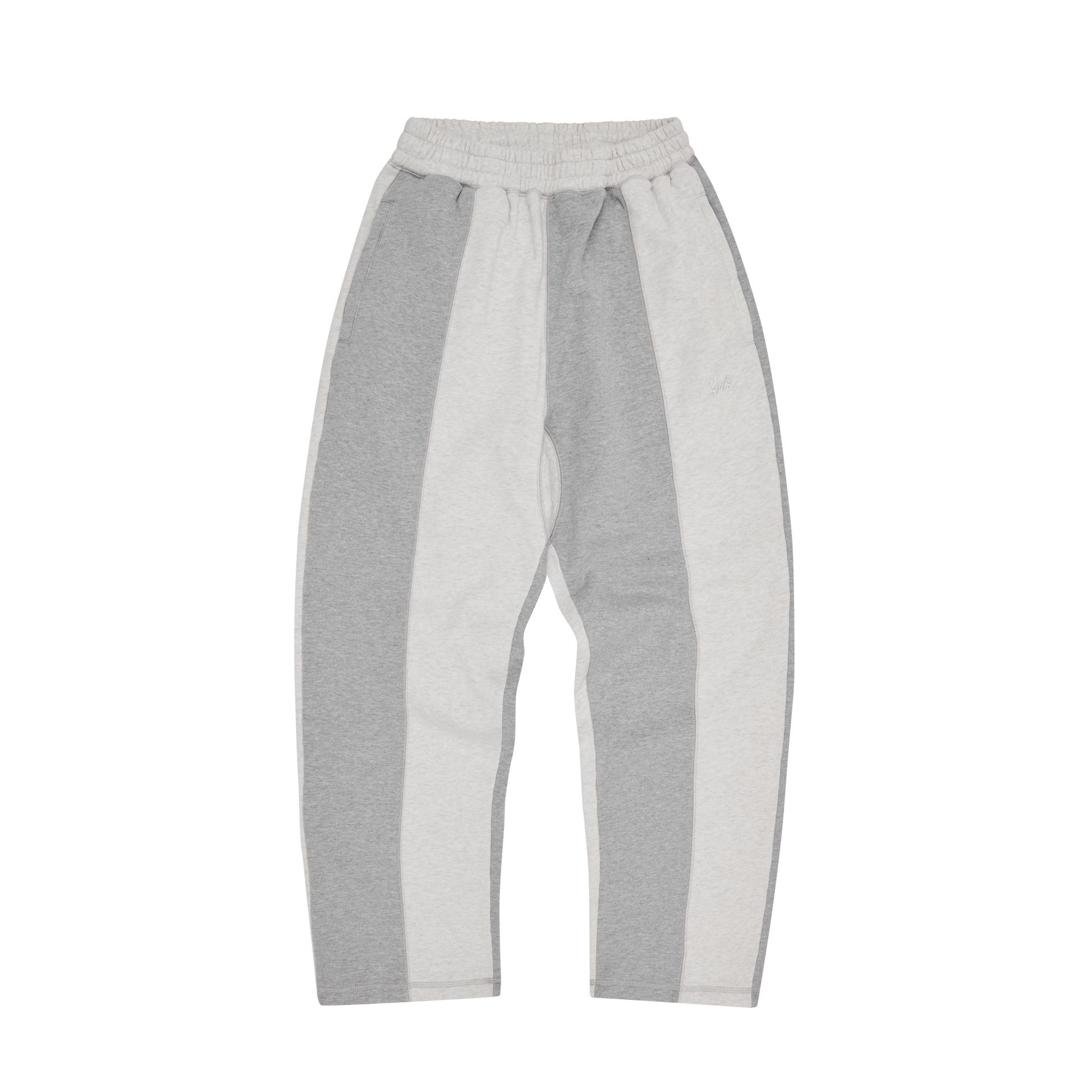 HMP CONTRAST OPEN HEM SWEATPANT [HEATHER GREY] CRTZRTW