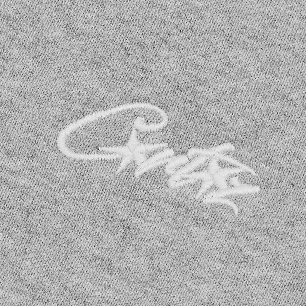HMP DOUBLE UP CREWNECK [HEATHER GREY] CRTZRTW