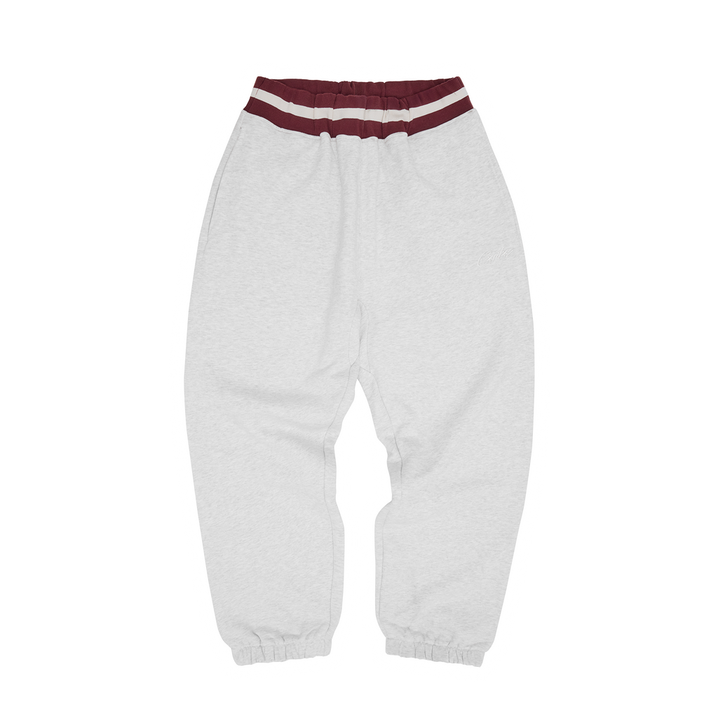 HMP STRIPE RIB SWEATPANT [LIGHT HEATHER] CRTZRTW