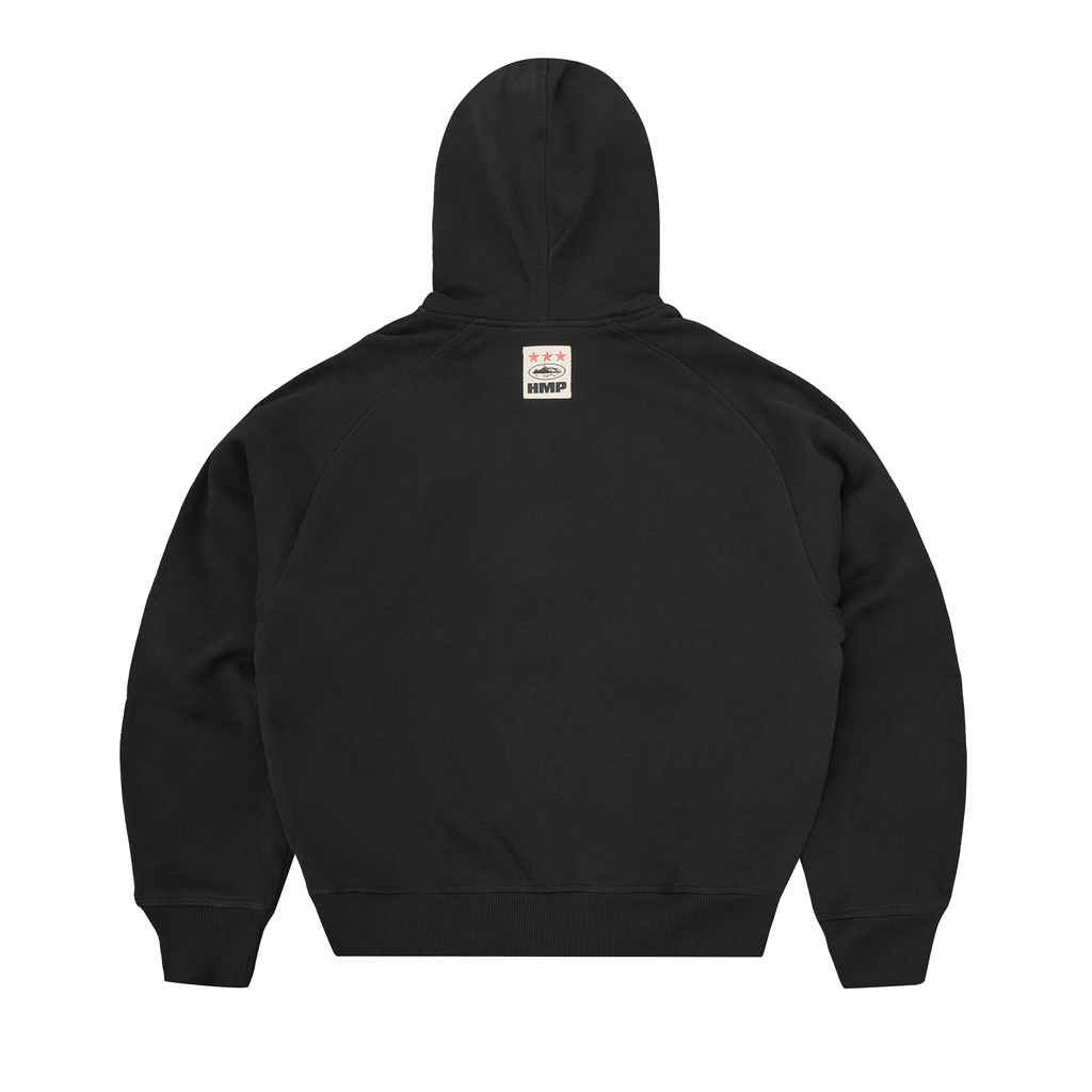 Corteiz HMP THERMAL ZIP HOODIE [BLACK] CRTZRTW