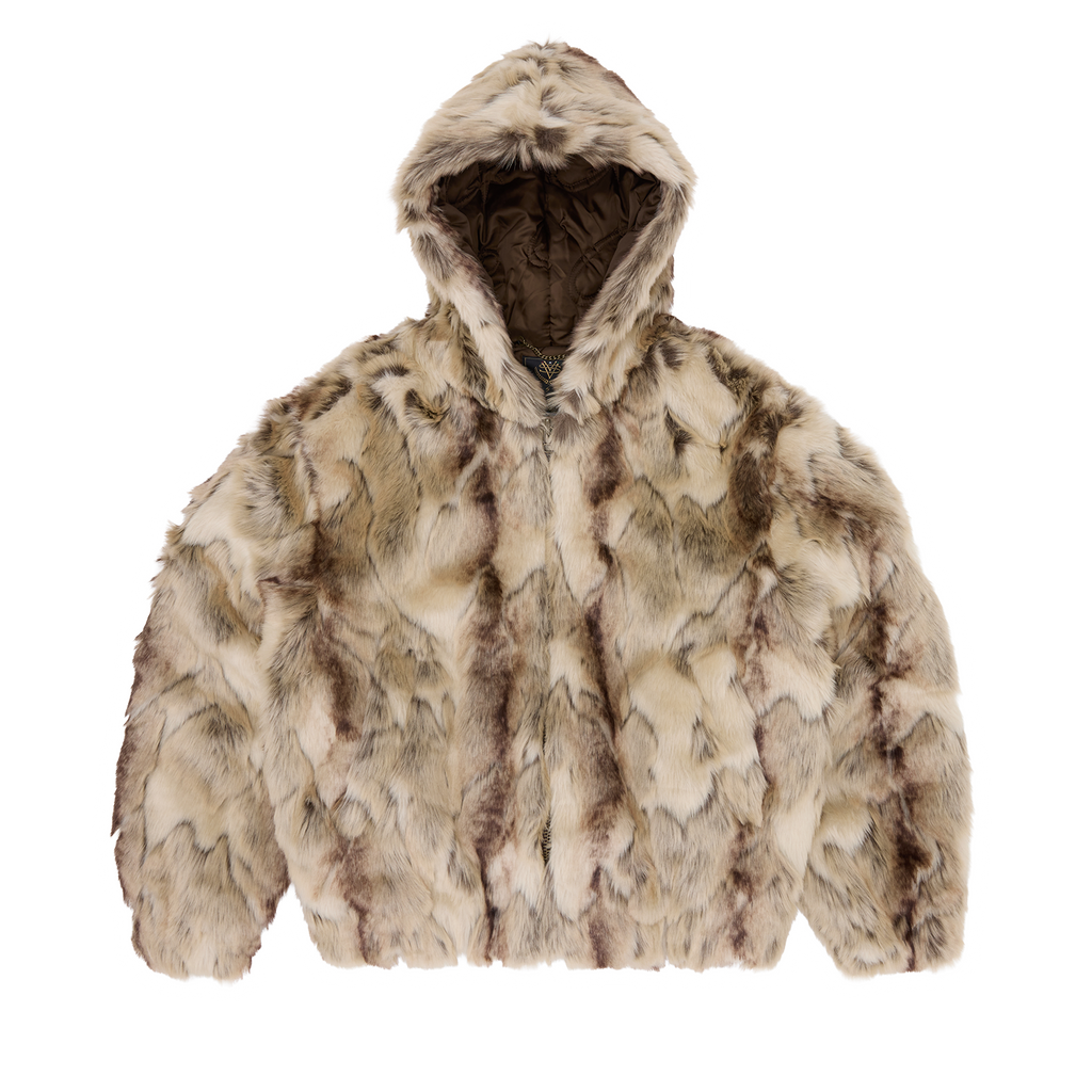 PELT HOODED FUR JACKET [FAWN] CRTZRTW