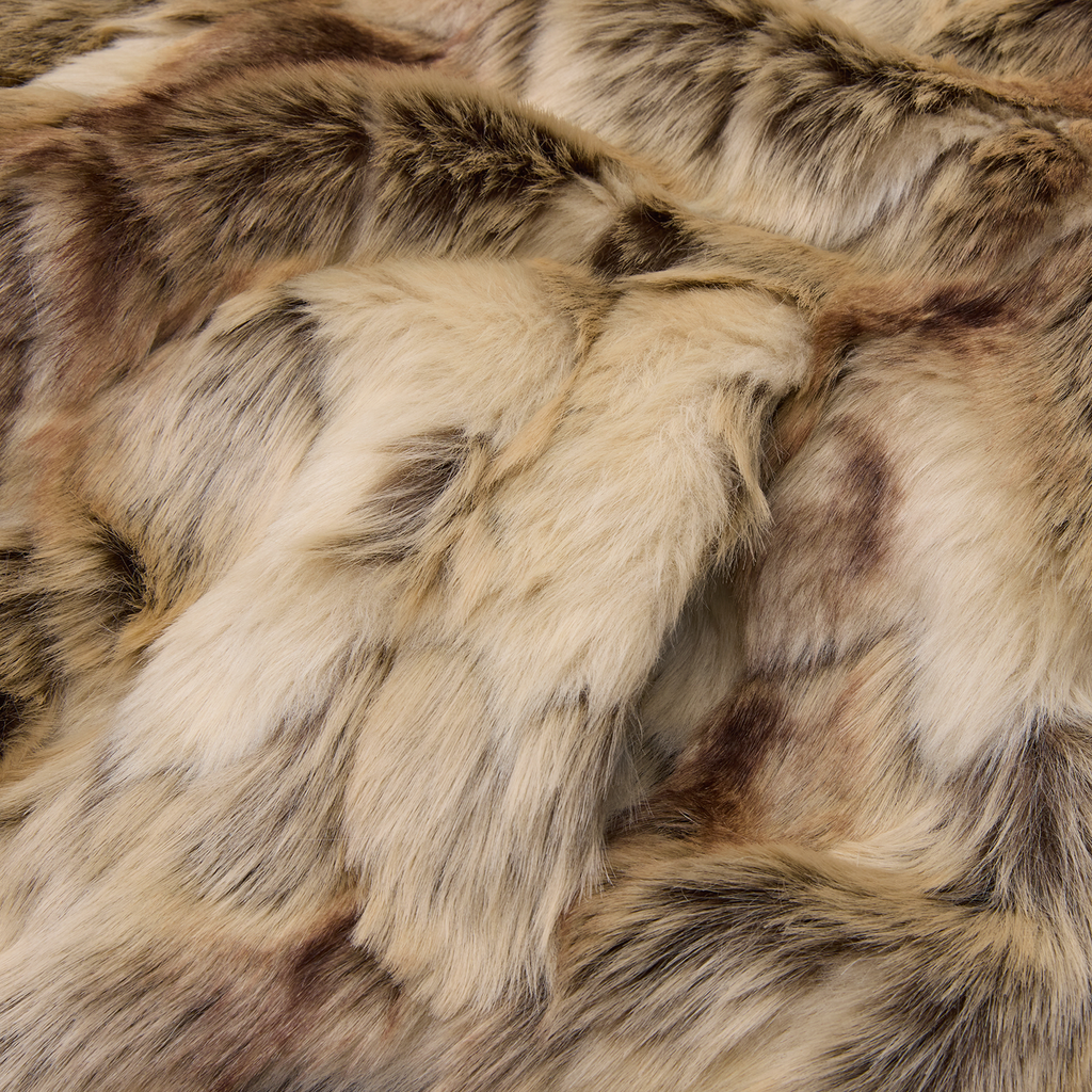 PELT HOODED FUR JACKET [FAWN] CRTZRTW