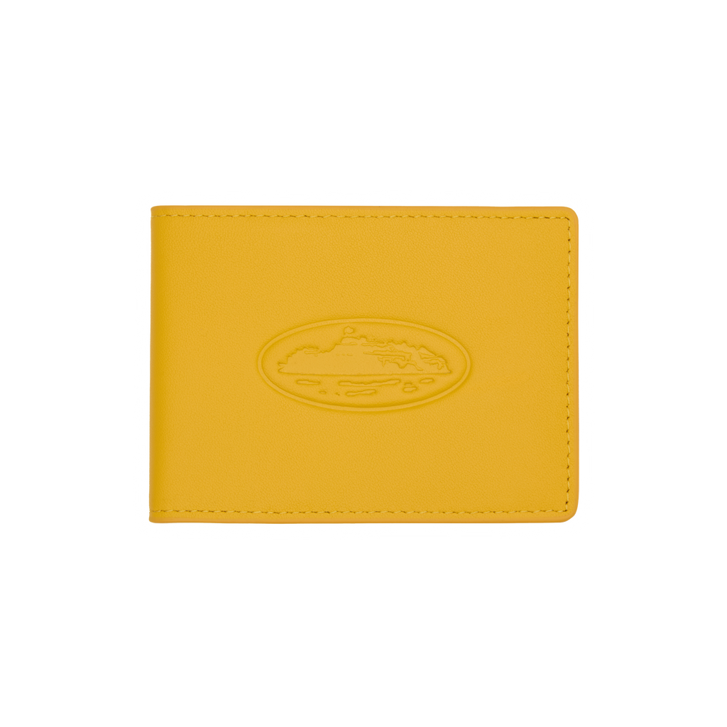 ISLAND LEATHER CARD HOLDER [YELLOW] CRTZRTW