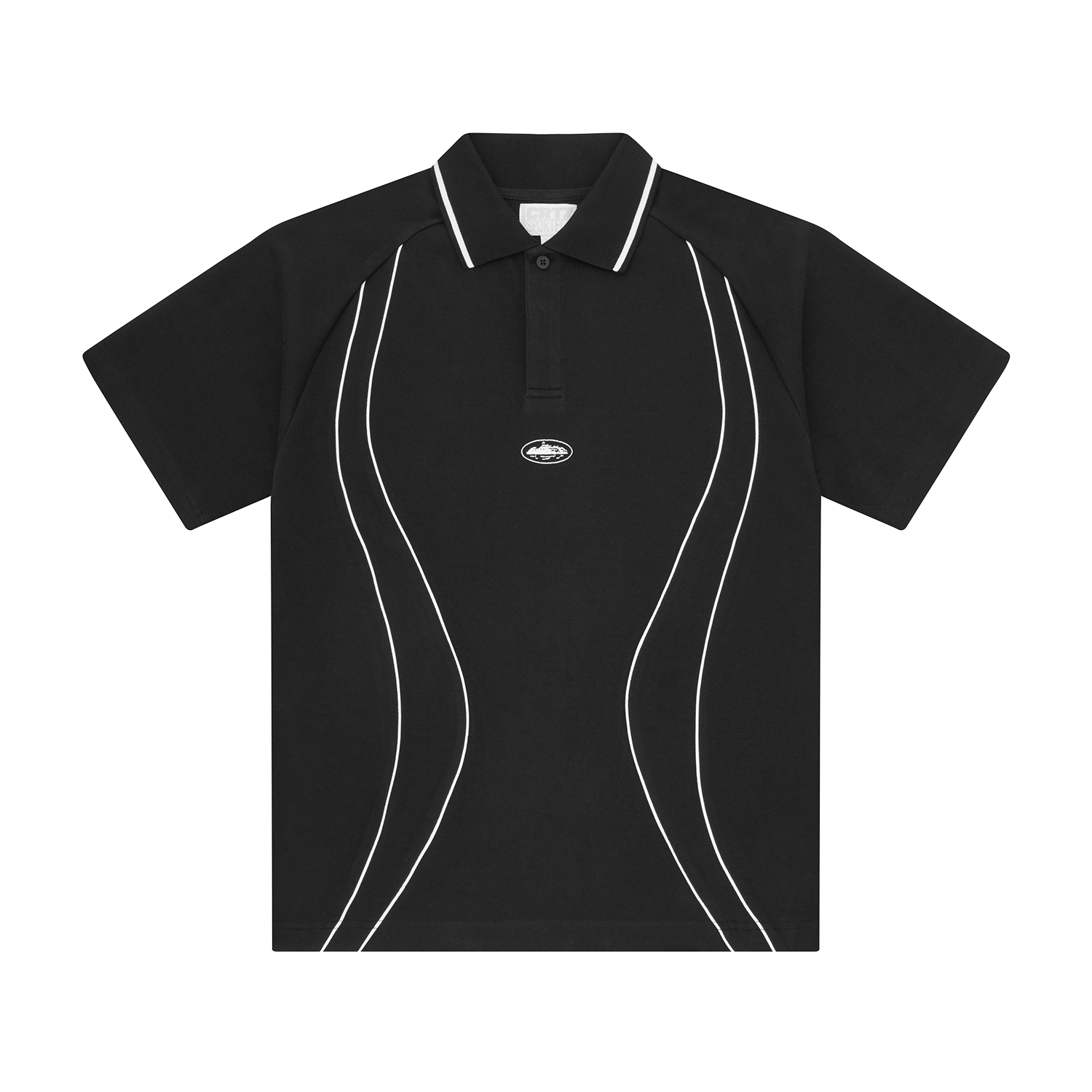 ISLAND PIQUE POLO SHIRT [BLACK] CRTZRTW