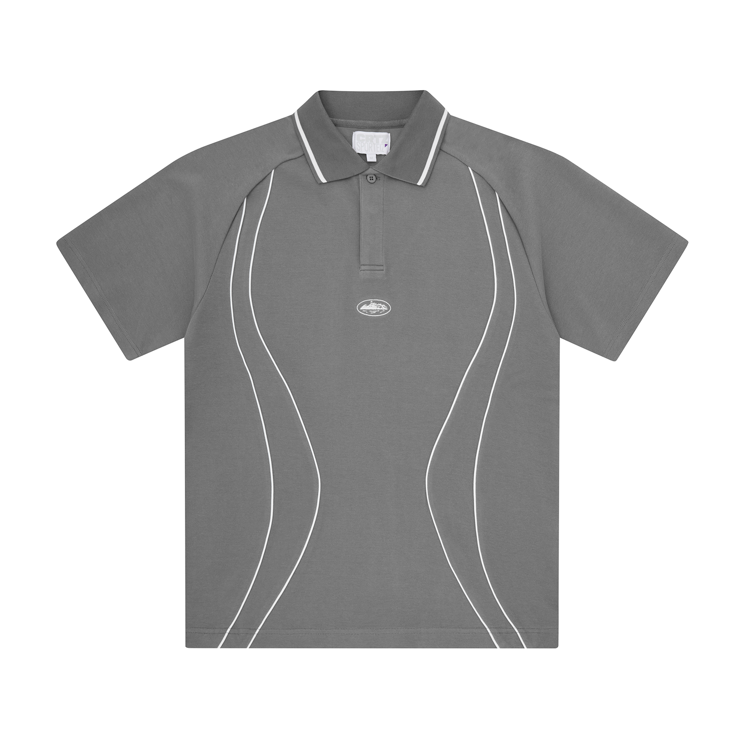 ISLAND PIQUE POLO SHIRT [GREY] CRTZRTW