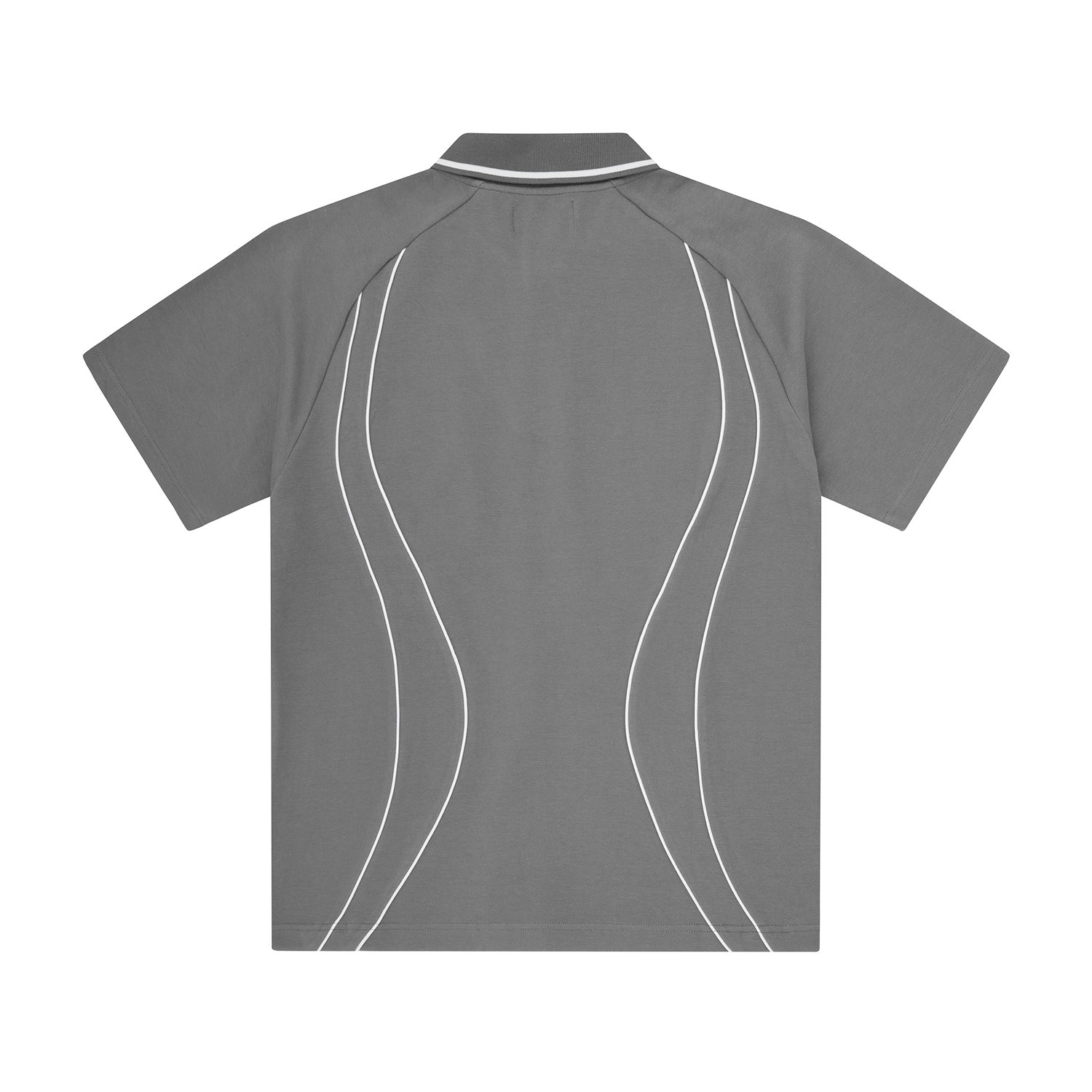 ISLAND PIQUE POLO SHIRT [GREY] CRTZRTW