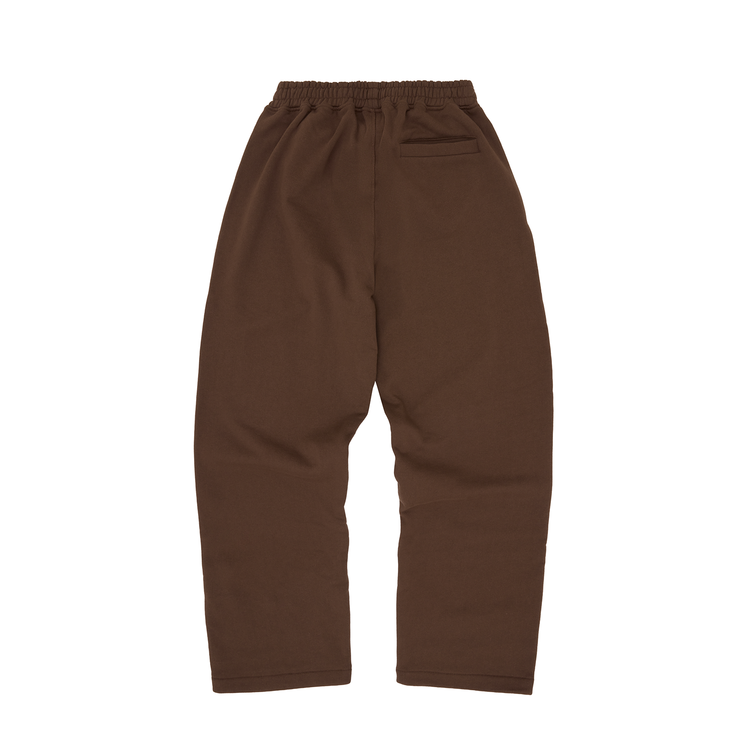 ISLAND PUFF PRINT OPEN HEM SWEATPANT [BROWN] CRTZRTW
