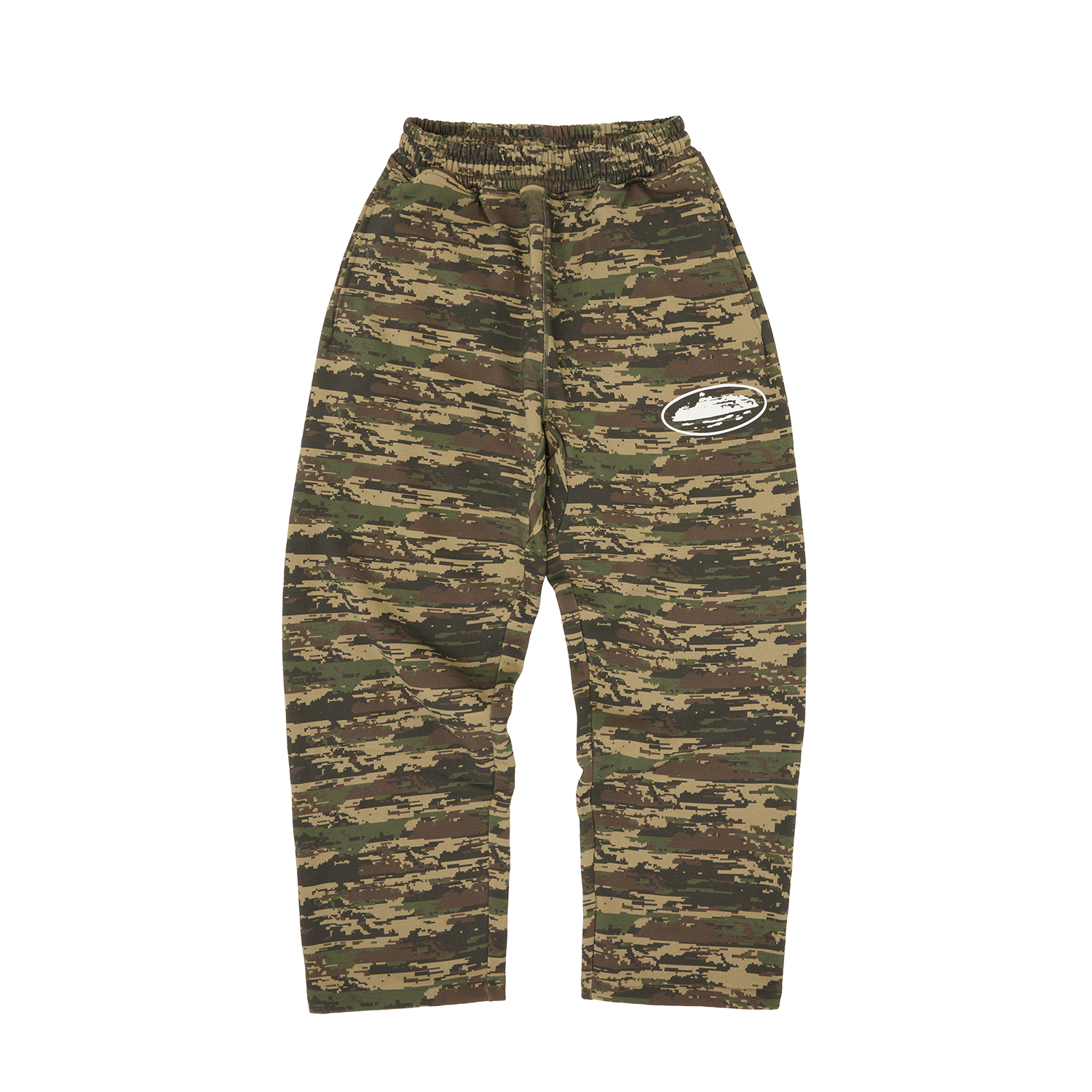 ISLAND PUFF PRINT OPEN HEM SWEATPANT [DIGI CAMO] CRTZRTW