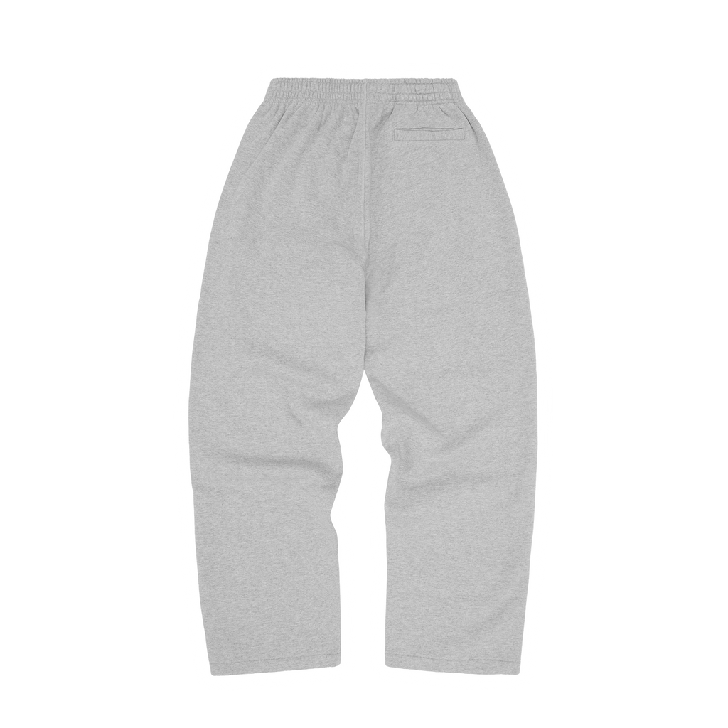 ISLAND PUFF PRINT OPEN HEM SWEATPANT [HEATHER GREY] CRTZRTW