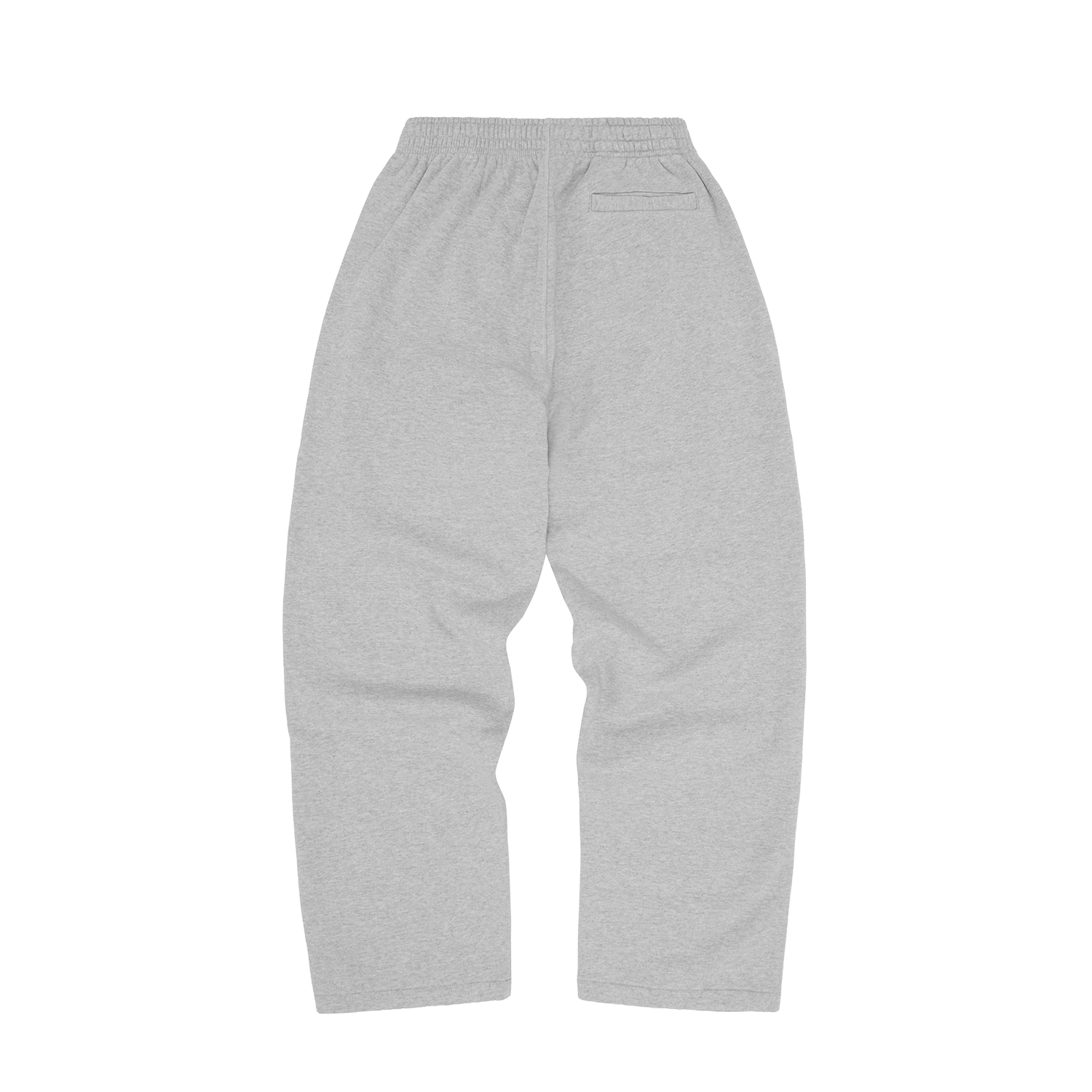ISLAND PUFF PRINT OPEN HEM SWEATPANT [HEATHER GREY] CRTZRTW