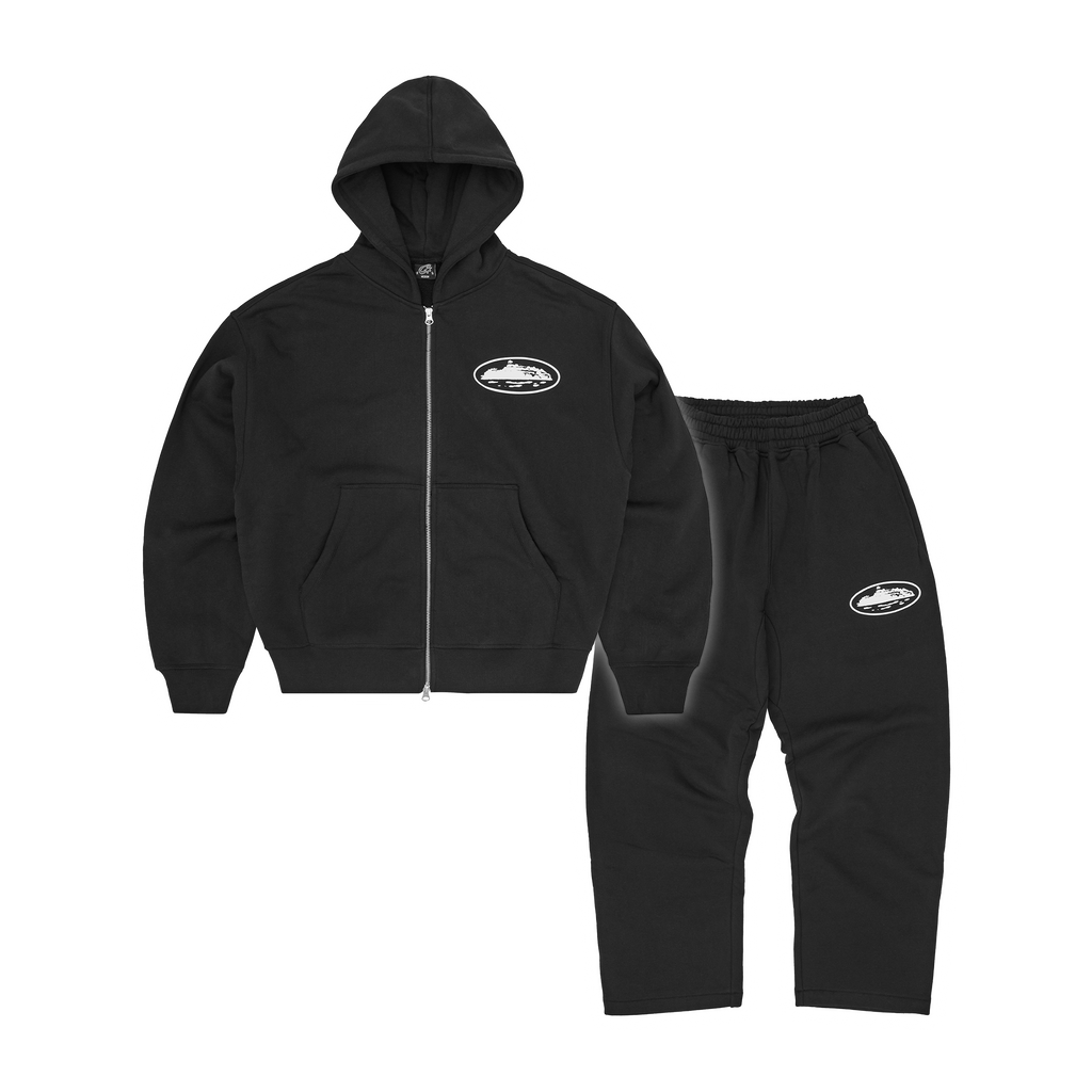 ISLAND PUFF PRINT TRACKSUIT [BLACK] CRTZRTW
