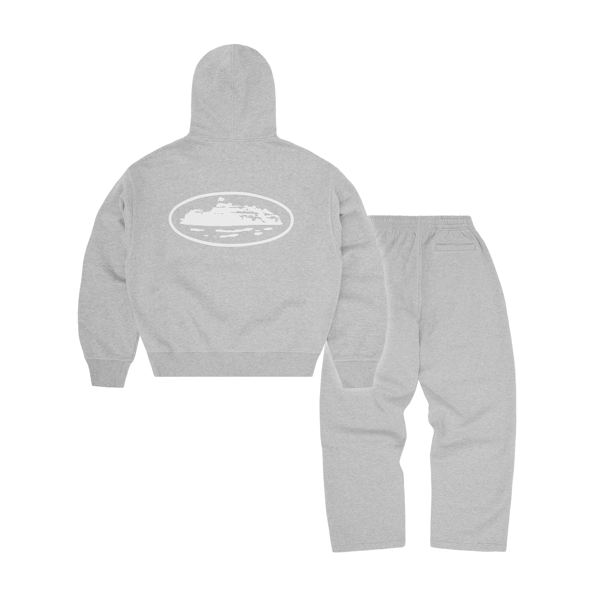 ISLAND PUFF PRINT TRACKSUIT [HEATHER GREY] CRTZRTW