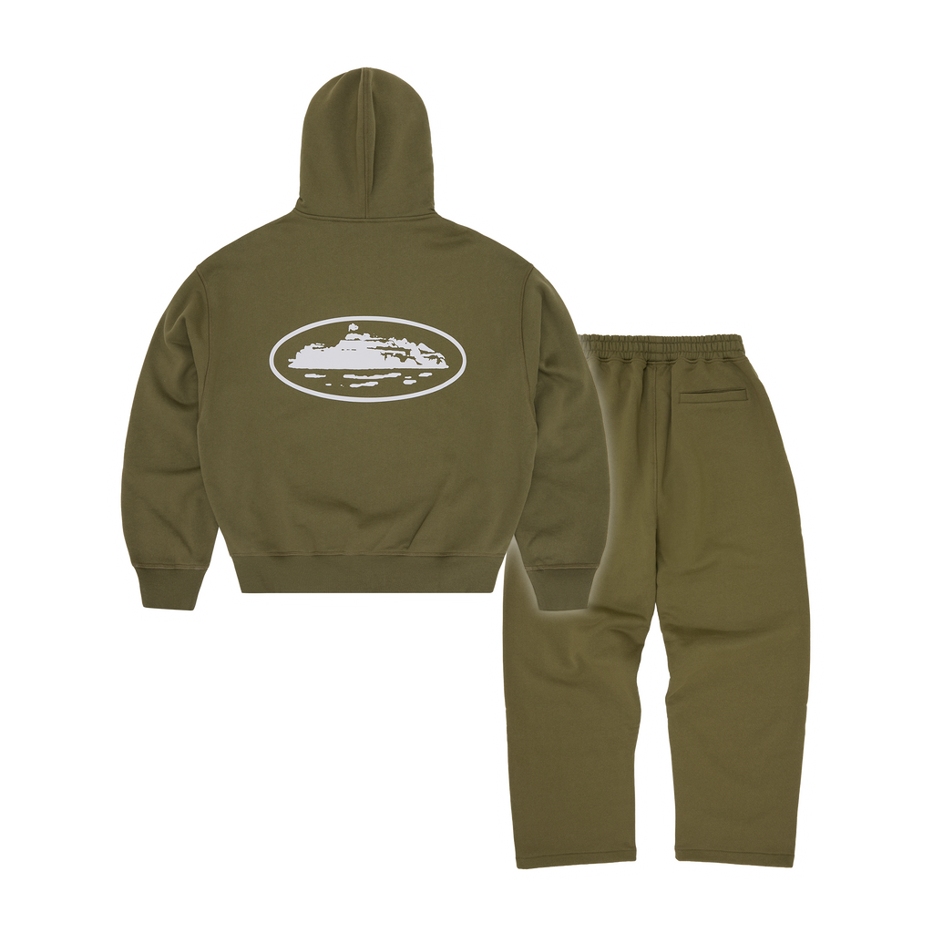 ISLAND PUFF PRINT TRACKSUIT [OLIVE] CRTZRTW