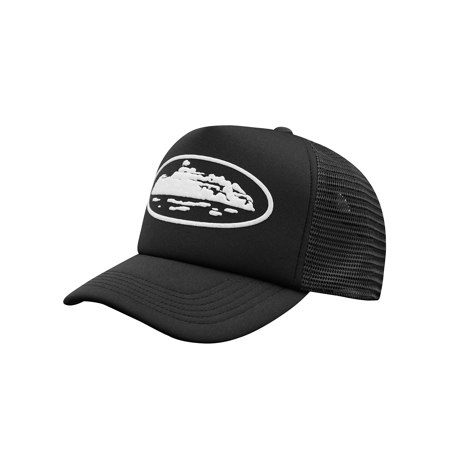 ISLAND PUFF PRINT TRUCKER HAT [BLACK] CRTZRTW
