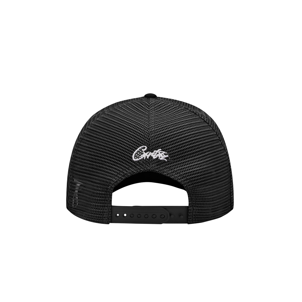 ISLAND PUFF PRINT TRUCKER HAT [BLACK] CRTZRTW