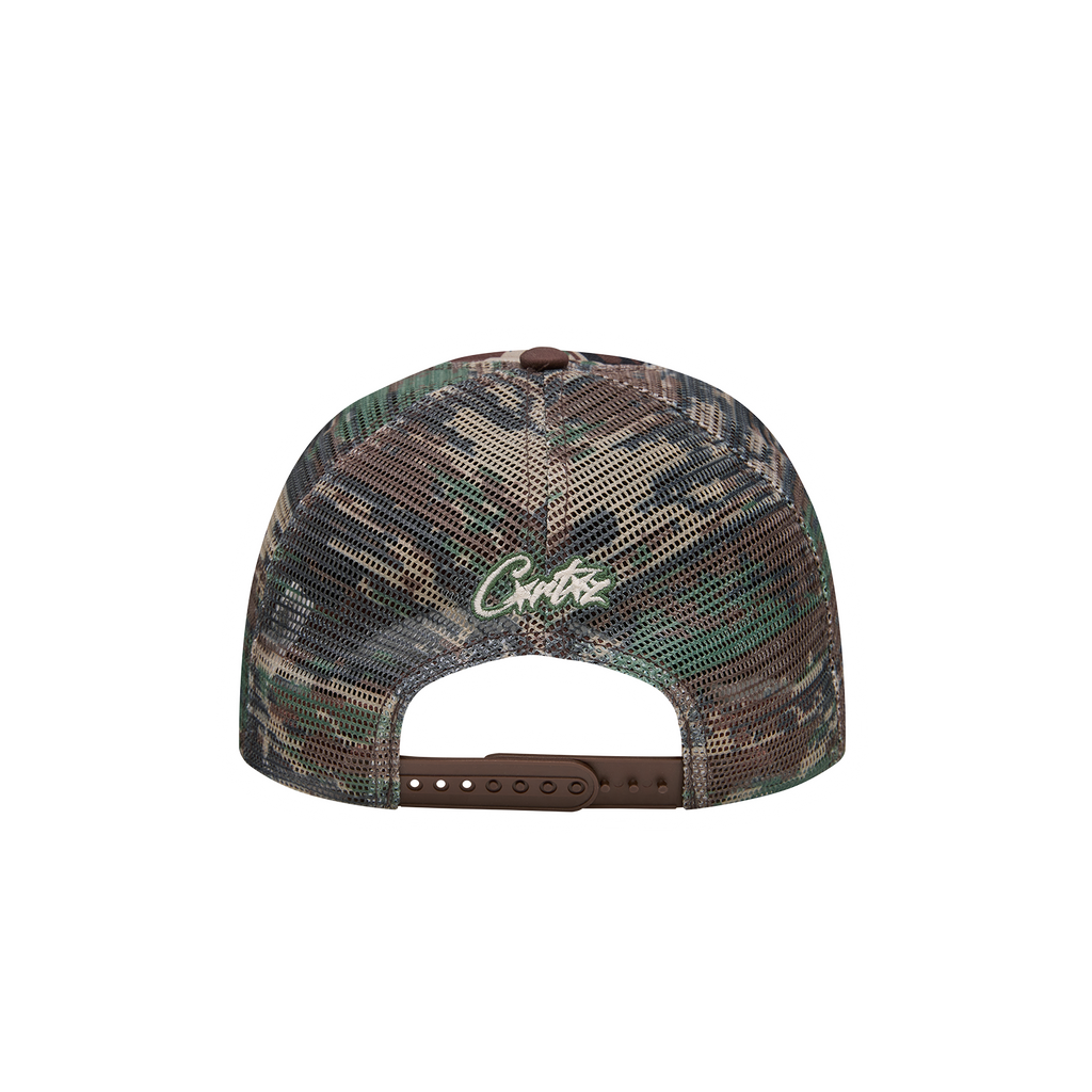 ISLAND PUFF PRINT TRUCKER HAT [DIGI CAMO] CRTZRTW