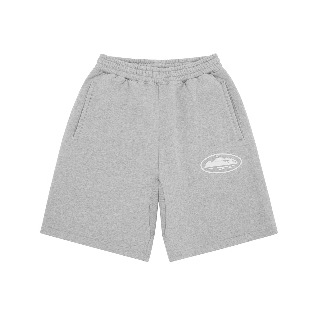 ISLAND PUFF PRINT SWEATSHORT [HEATHER GREY] CRTZRTW