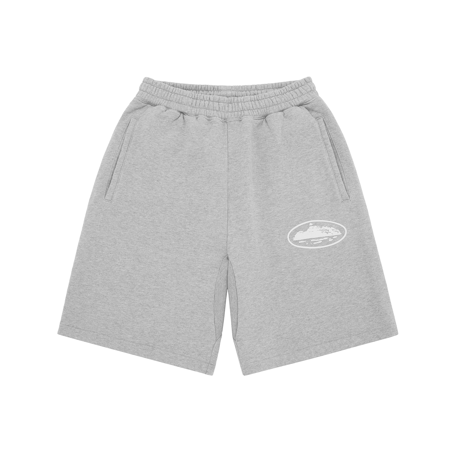 ISLAND PUFF PRINT SWEATSHORT [HEATHER GREY] CRTZRTW