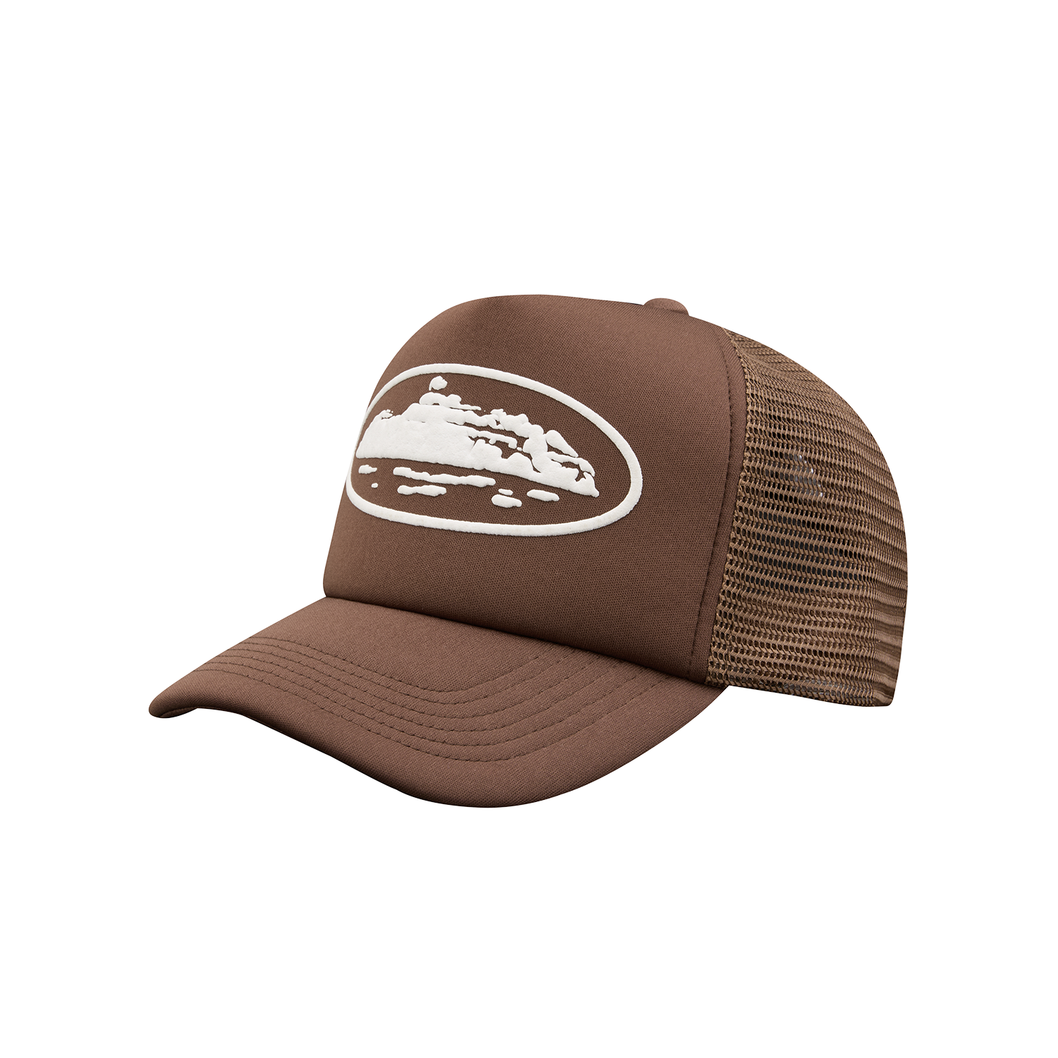 ISLAND PUFF PRINT TRUCKER HAT [BROWN] CRTZRTW