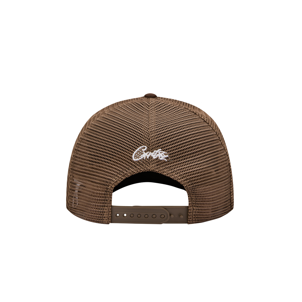 ISLAND PUFF PRINT TRUCKER HAT [BROWN] CRTZRTW