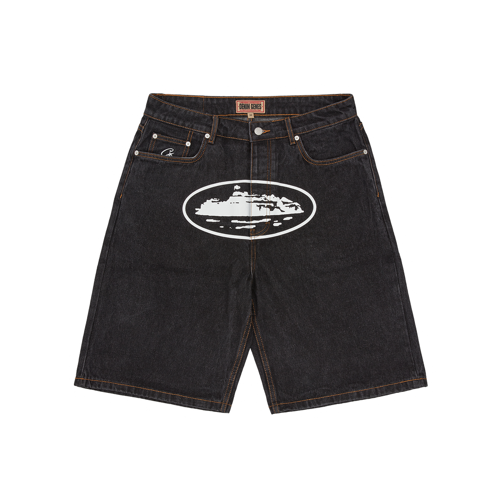 ISLAND DENIM SHORT [WASHED BLACK] CRTZRTW