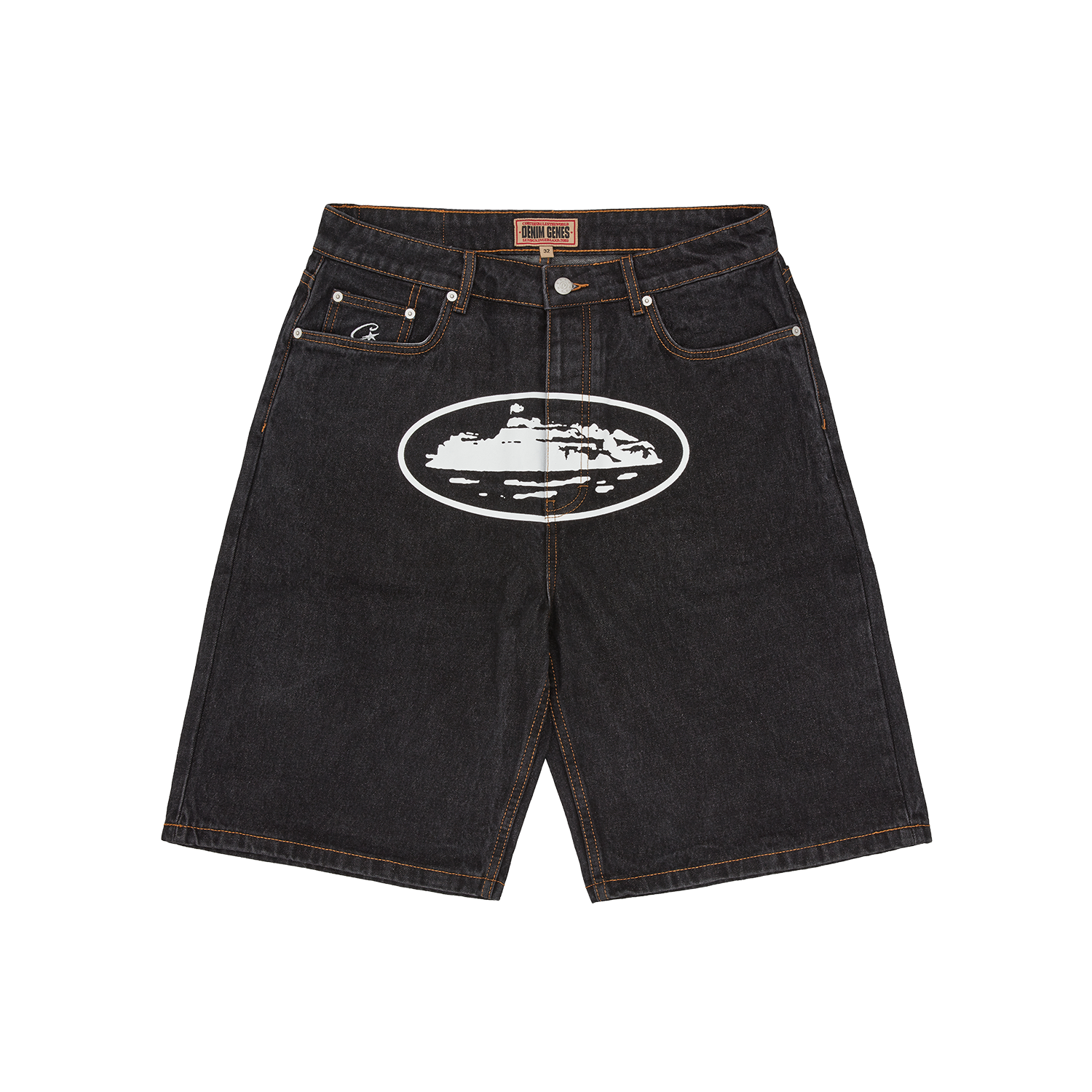 ISLAND DENIM SHORT [WASHED BLACK] CRTZRTW