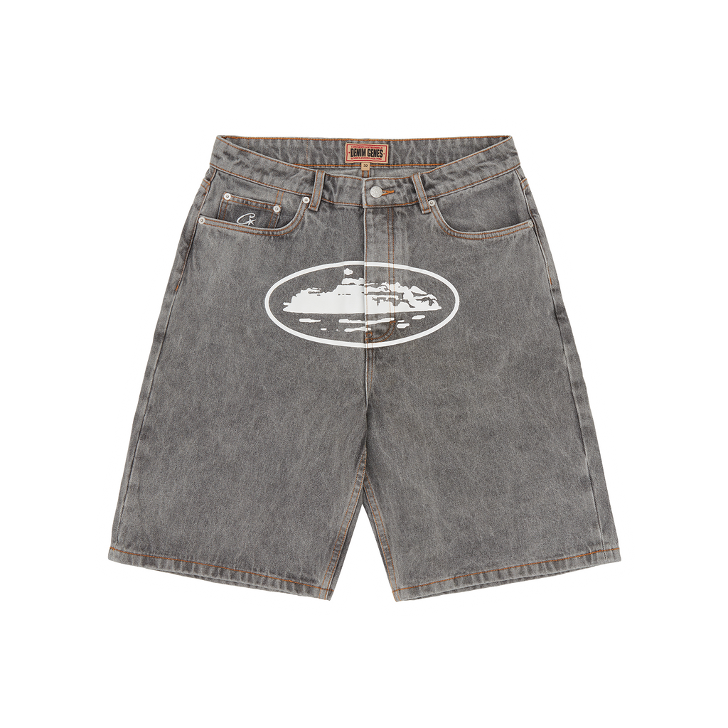 ISLAND DENIM SHORT [LIGHT GREY] CRTZRTW