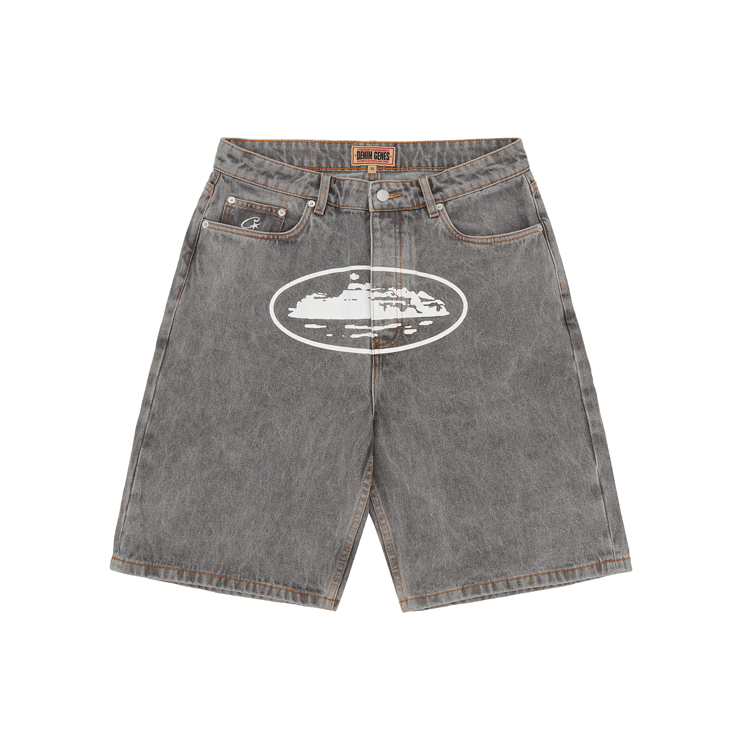 ISLAND DENIM SHORT [LIGHT GREY] CRTZRTW