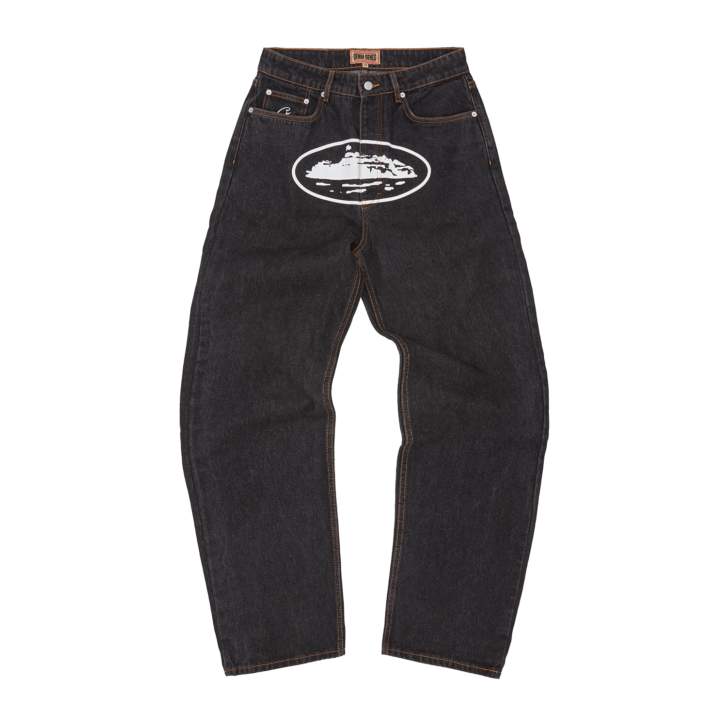 ISLAND BAGGY JEANS [WASHED BLACK] CRTZRTW