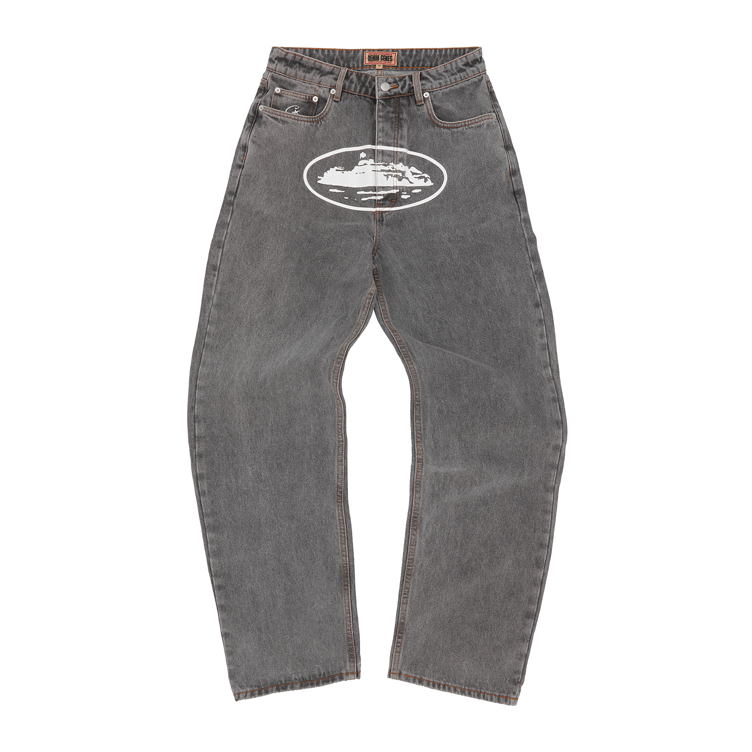 ISLAND BAGGY JEANS [LIGHT GREY] CRTZRTW