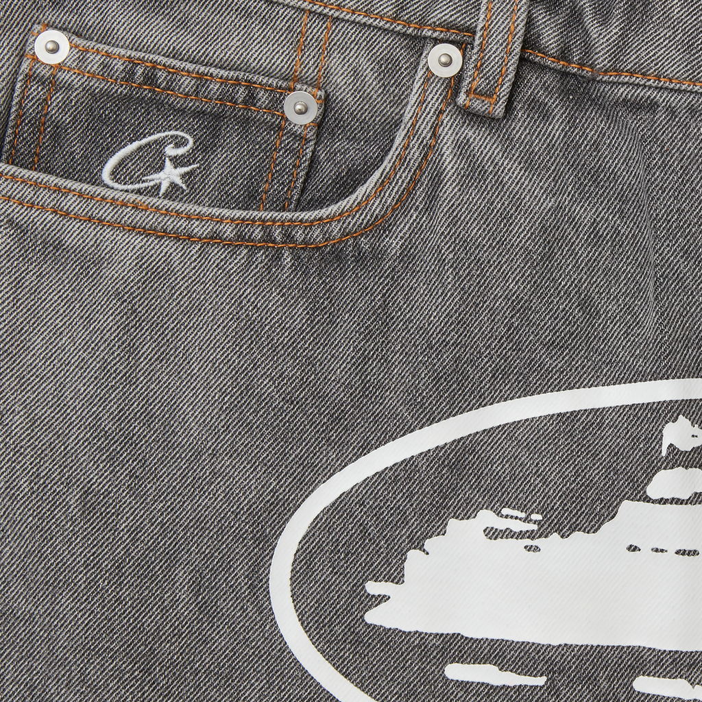 ISLAND DENIM SHORT [LIGHT GREY] CRTZRTW