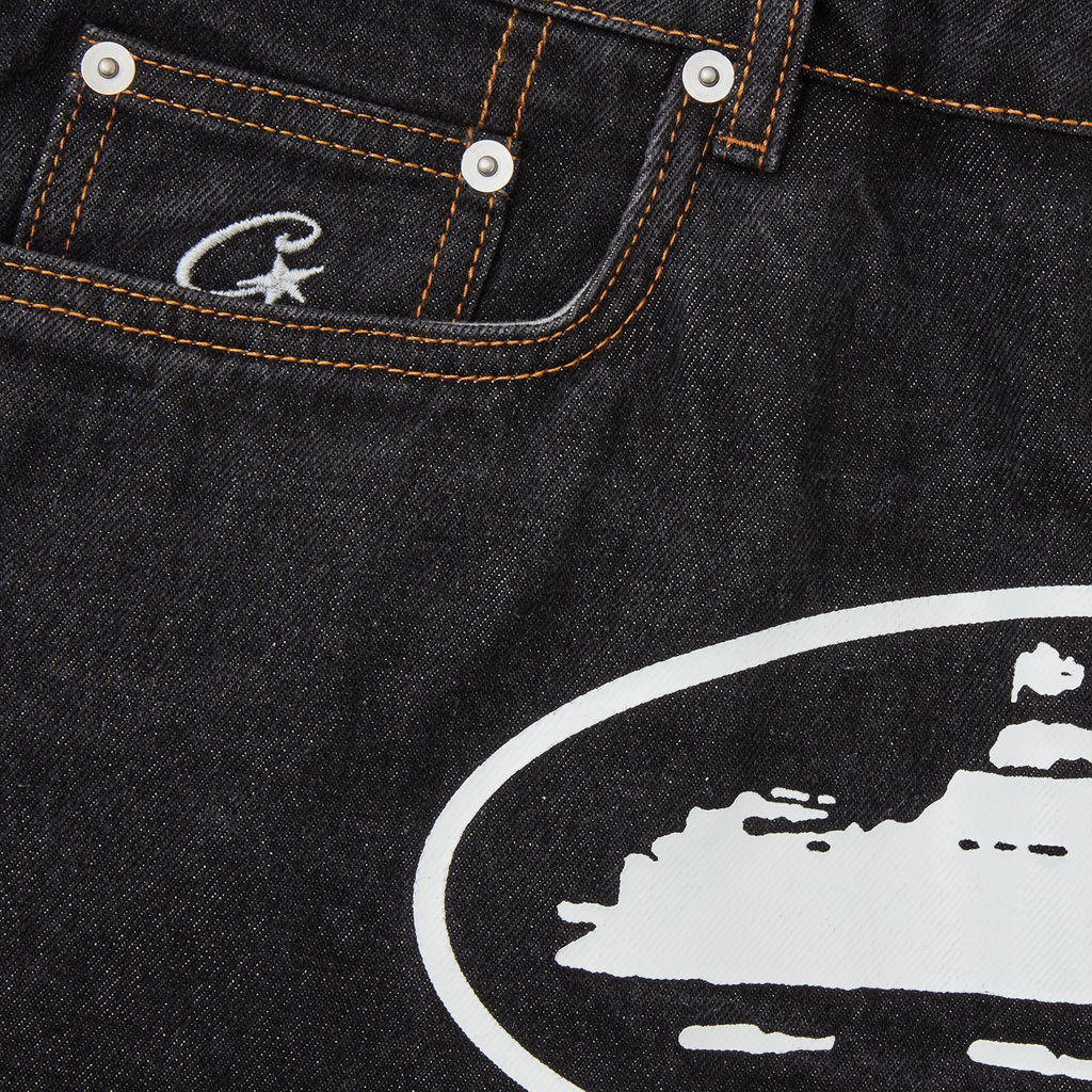 ISLAND DENIM SHORT [WASHED BLACK] CRTZRTW