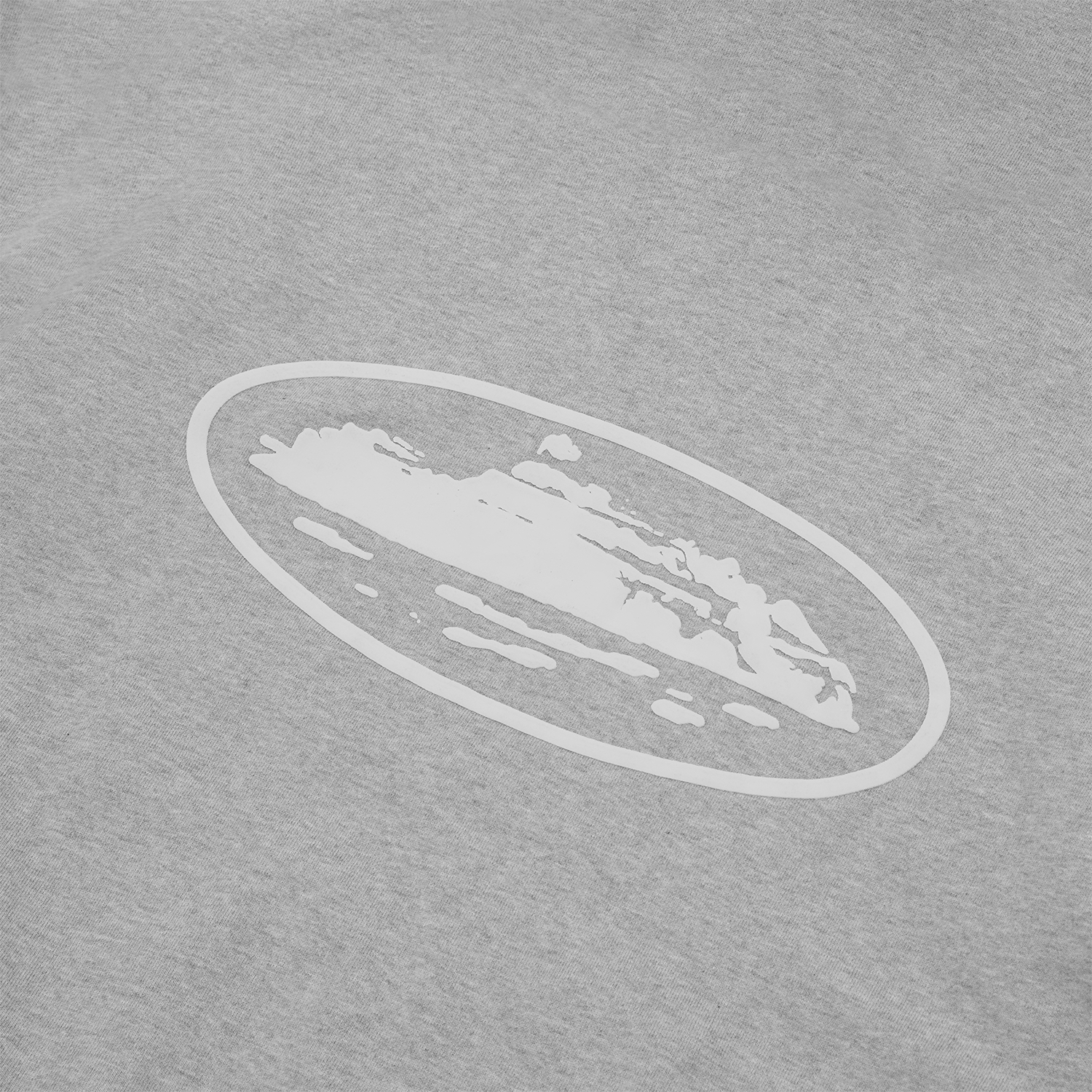 Corteiz ISLAND PUFF PRINT ZIP HOODIE [HEATHER GREY] CRTZRTW